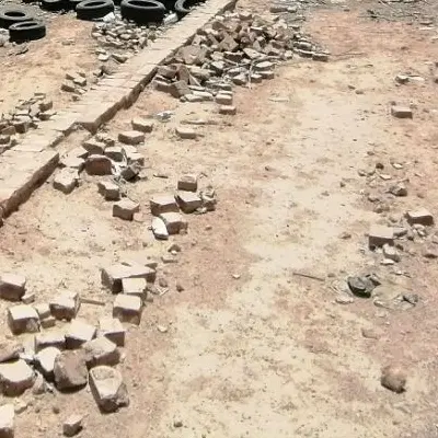 زمین بر خیابان چمران