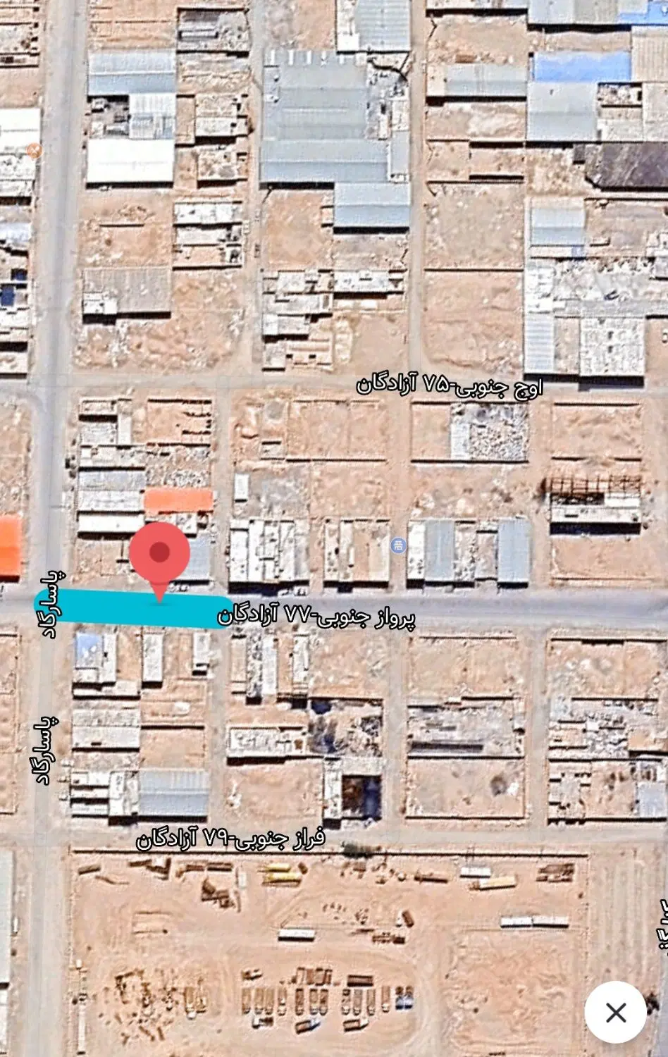 زمین بلوار فرودگاه خیابان 77
