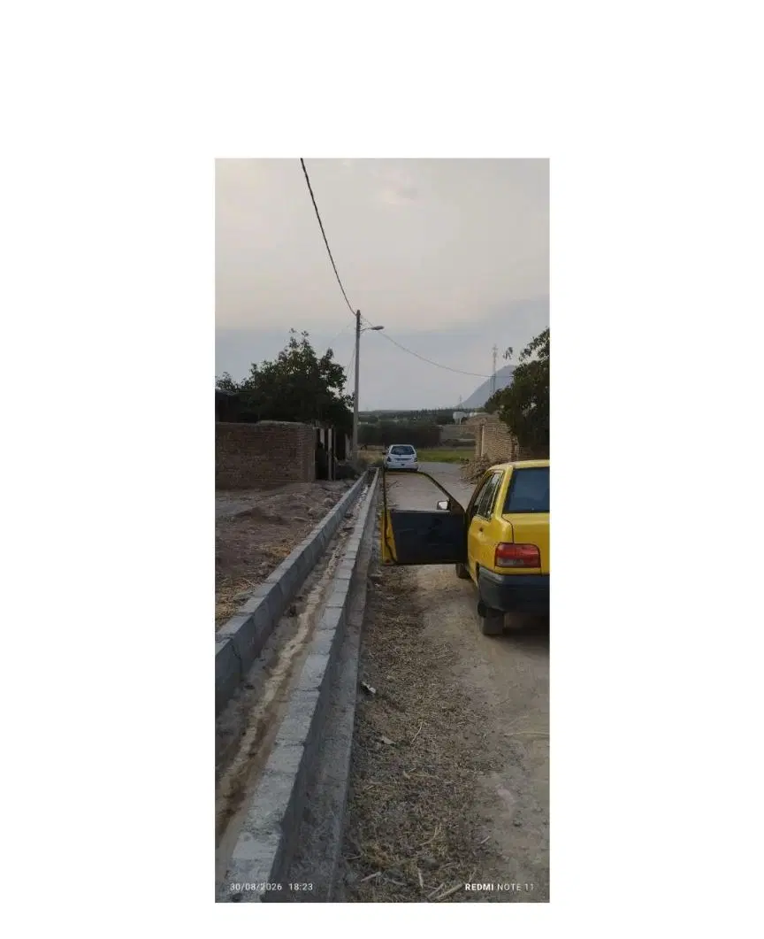 زمین ۱۴۵متر روستای دهنو