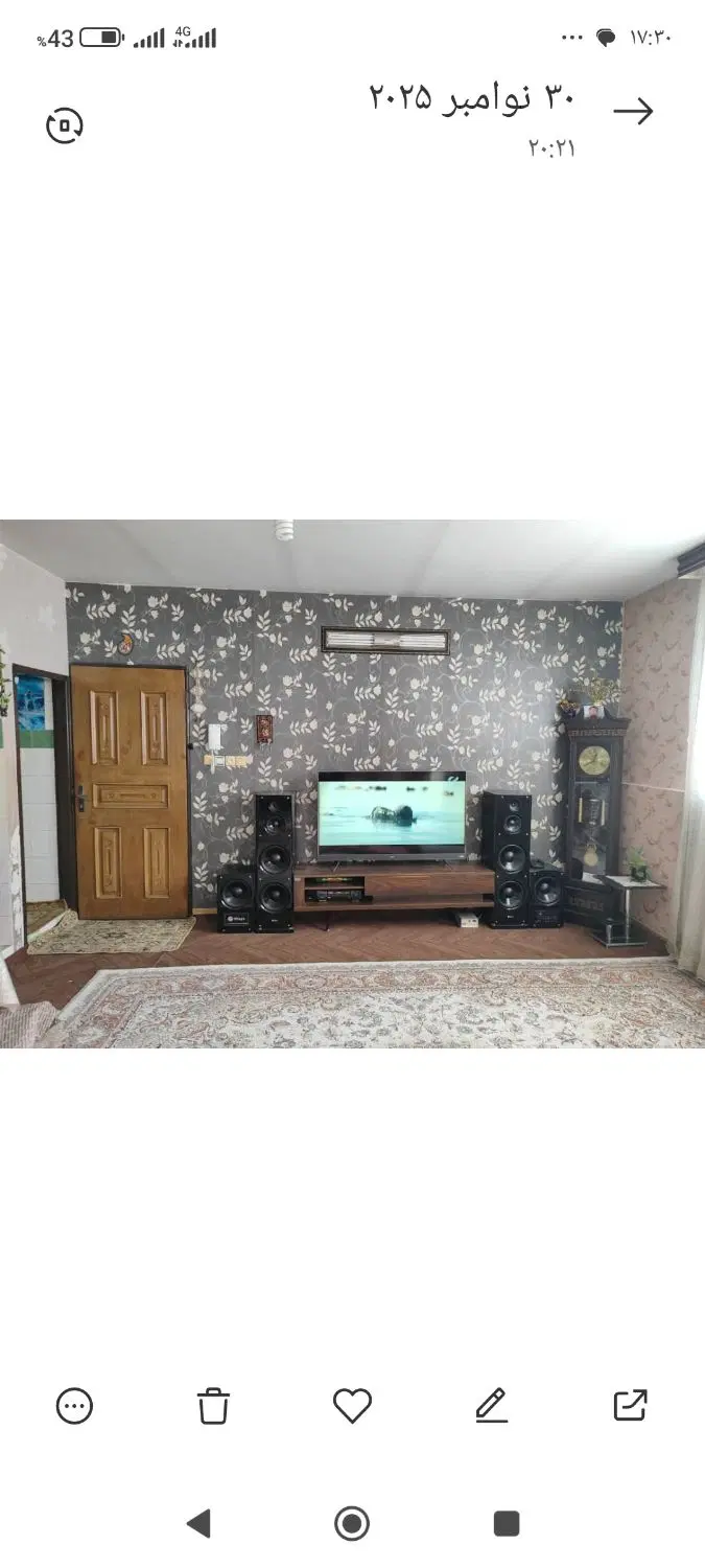 آپارتمان 76 متری تک خواب نبش خیابان و کوچه