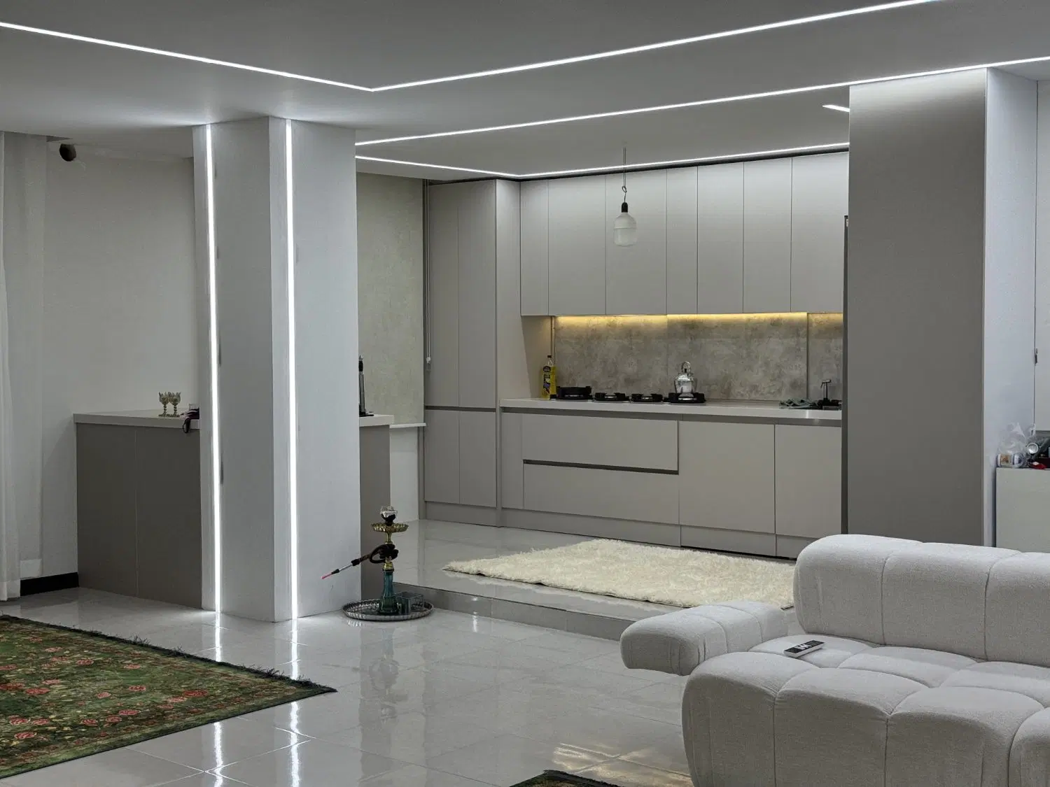 آپارتمان خوش نقشه ۱۲۳ متر رفع خلاف دونبش