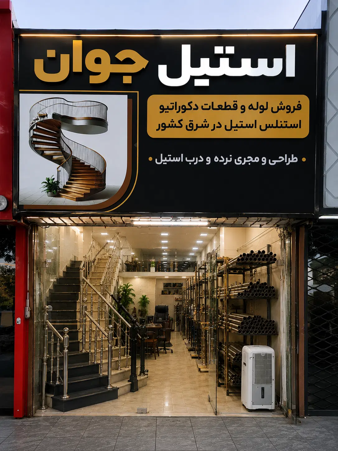 رهن و اجاره مغازه ۳۵ متری  استیل جوان