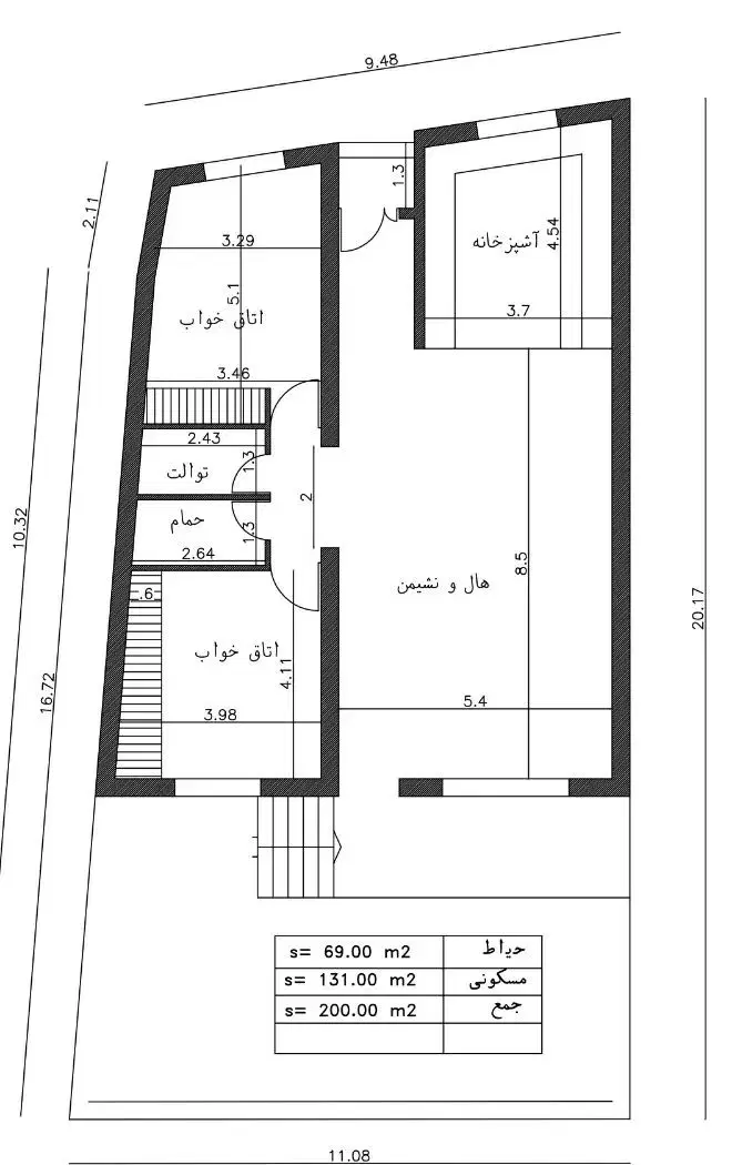 خونه ویلایی کلید نخورده هفت چشمه