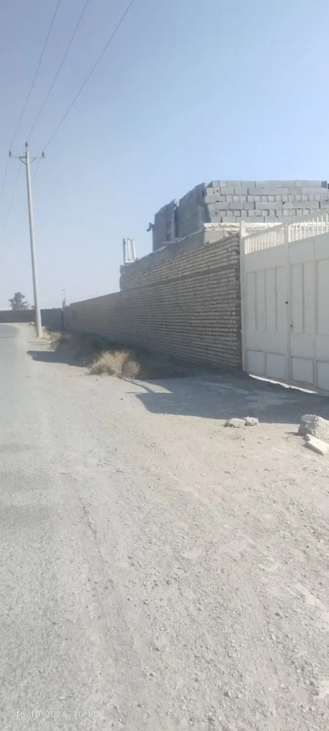 ۵۰۰متر زمین نزدیک منطقه صنعتی جی
