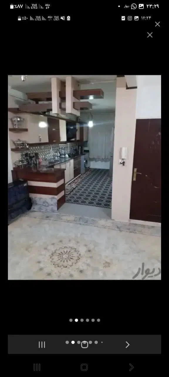 آپارتمان ۷۲ متر طبقه ۳ مارللان چارچی وکالتی