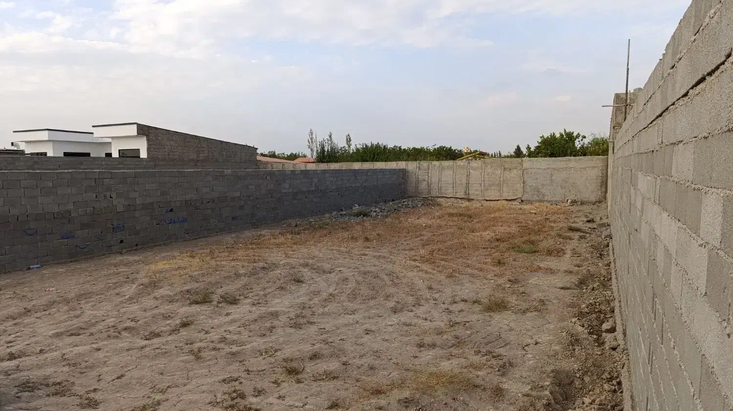۵۵۰ متر زمین چهاردیواری عرب اباد خسروی