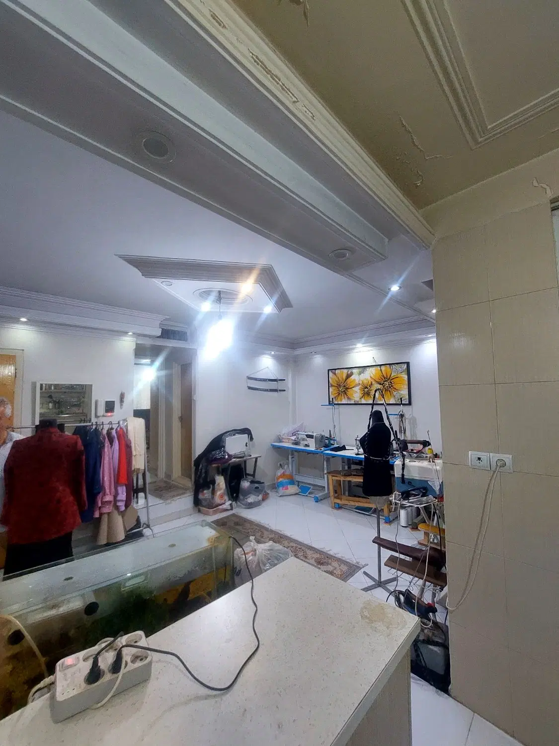 ۴۶ متر با پارکینگ و انباری ط اول ۸ متر پاسیو