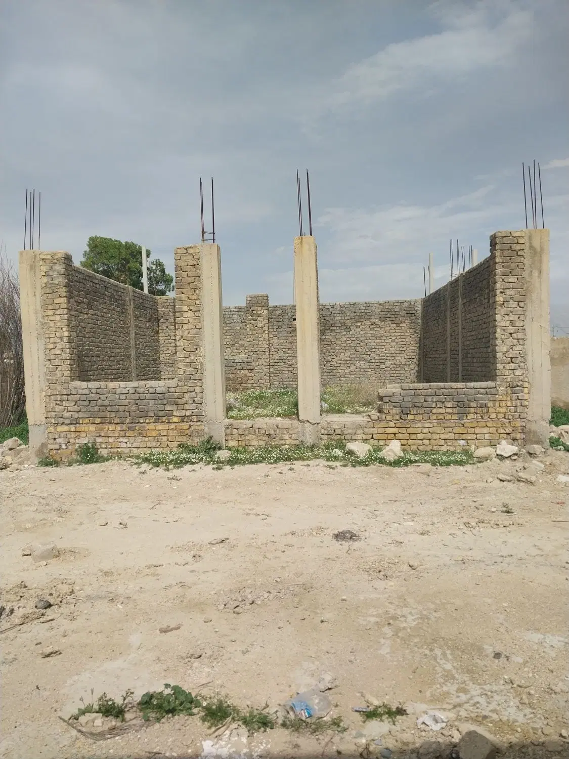 فروش زمین با اسکلت در روستای موشکان
