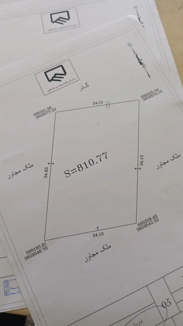 زمین باغی داخل مجموعه  امین آباد