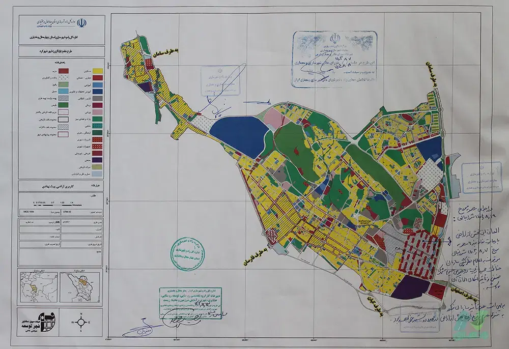 زمین 205متری روبرو تیپ قمر