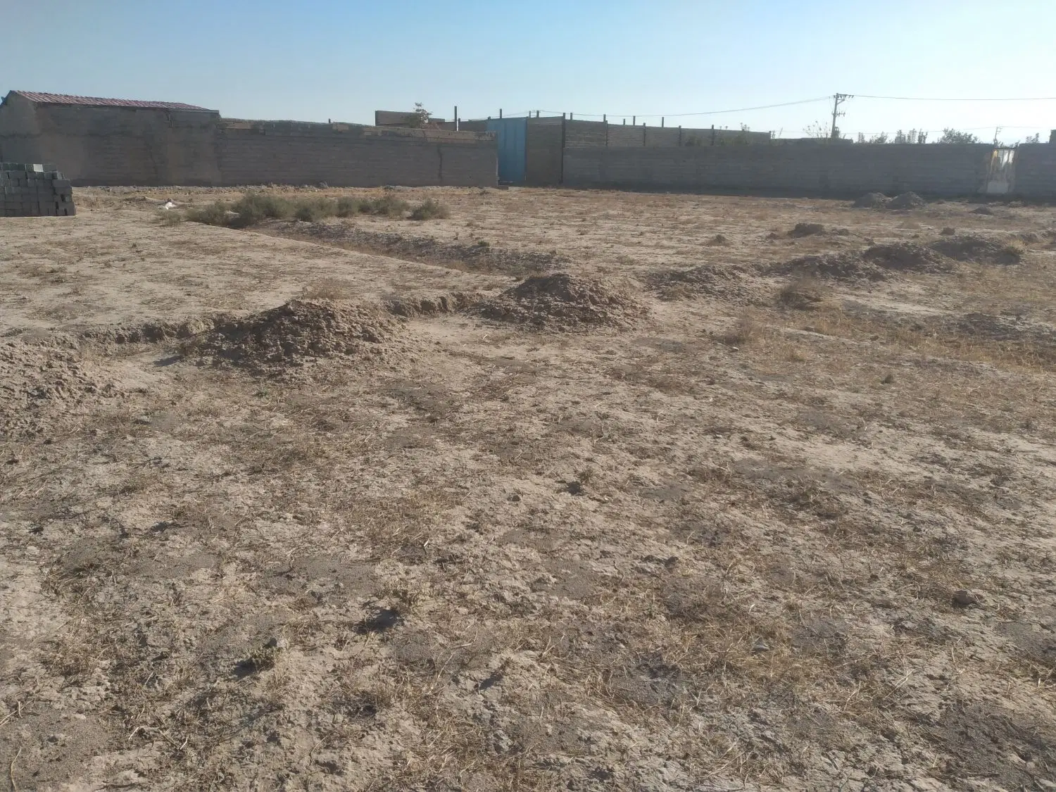 زمین طرحچی نرسیده به بهار ۴۵۰متر