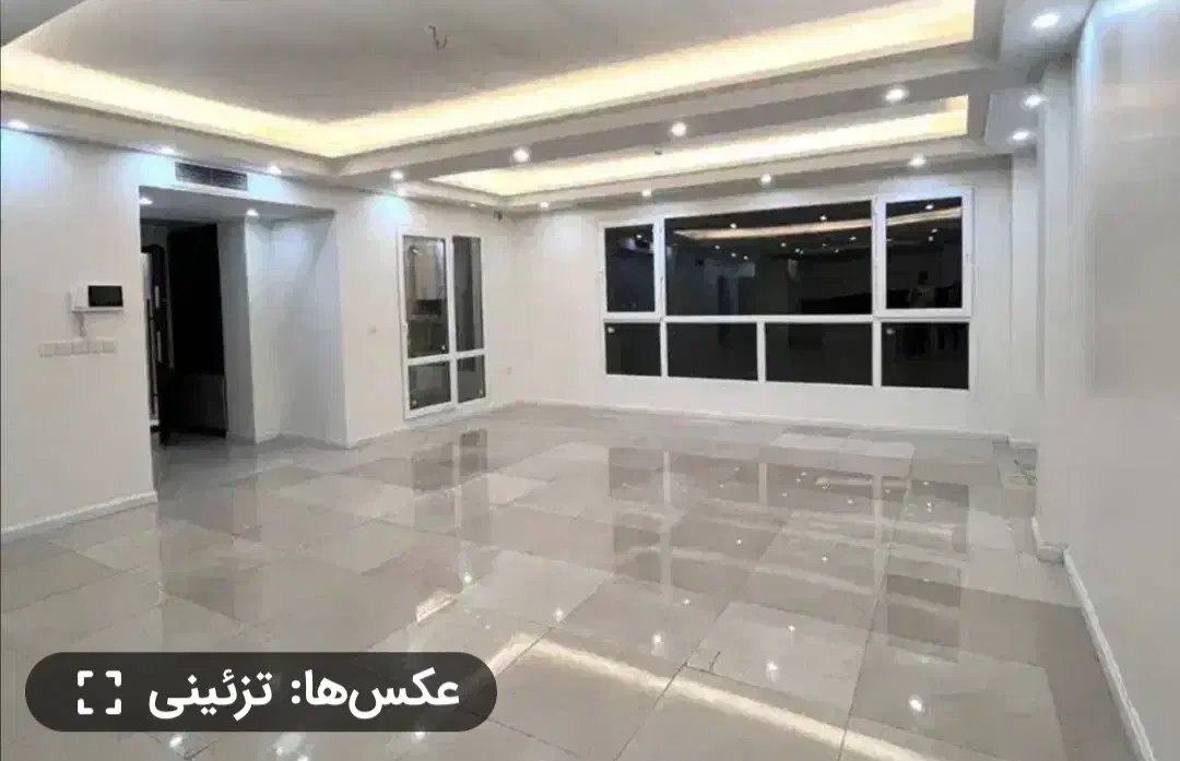 اپارتمان سعادت اباد صدوسی متر تخلیه بسیارتمیز