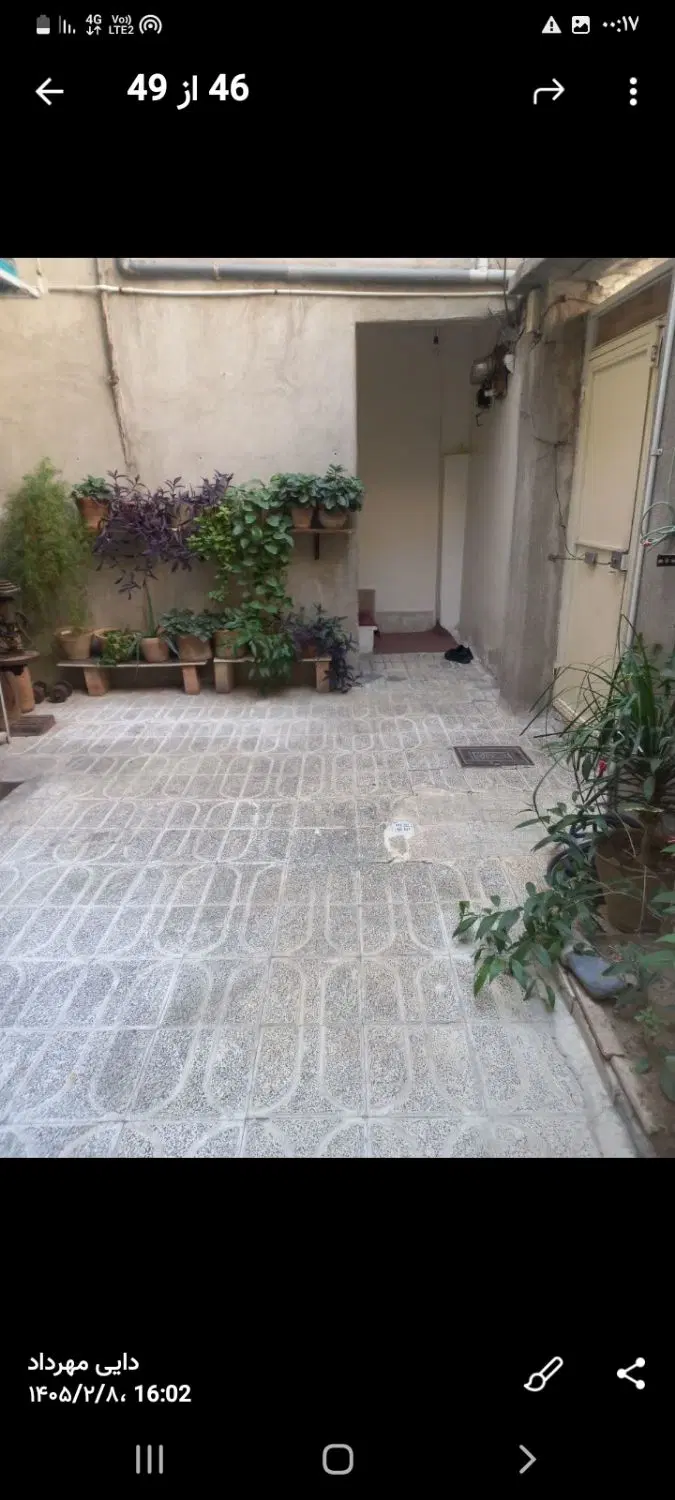 خانه حیاط دار ۸۰ متری