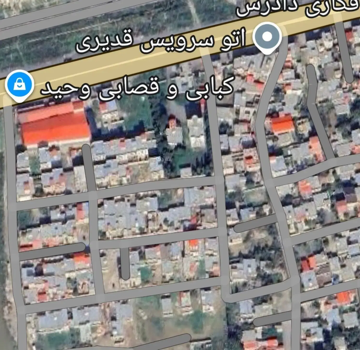 زمین مسکونی نبش طرح هادی در آغدام
