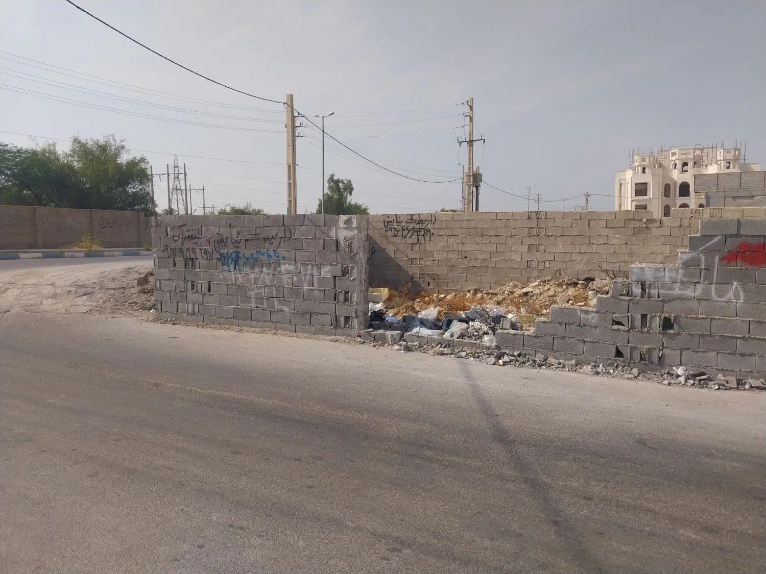 زمین تجاری و مسکونی تنگک ۱