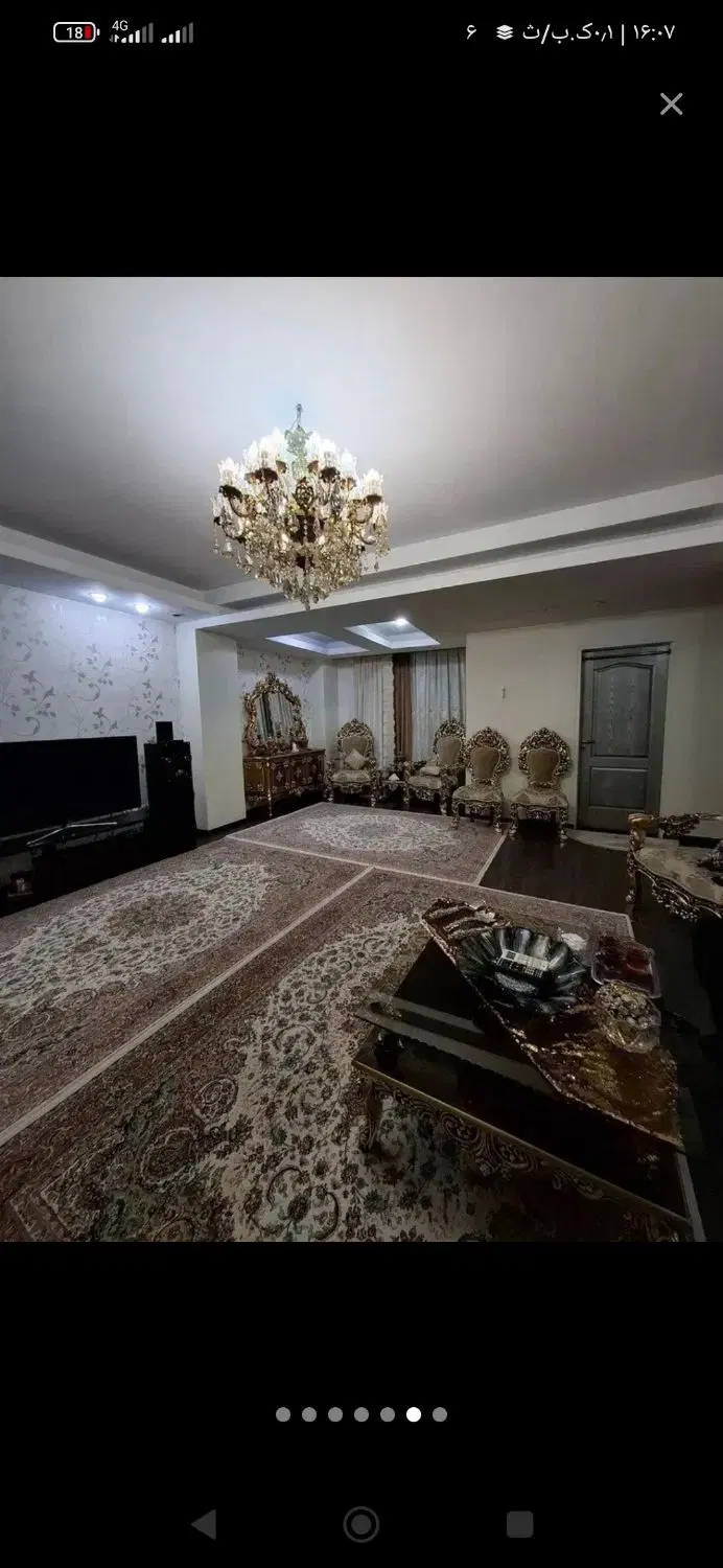 آپارتمان 130 متر سه خواب تخلیه طرشت