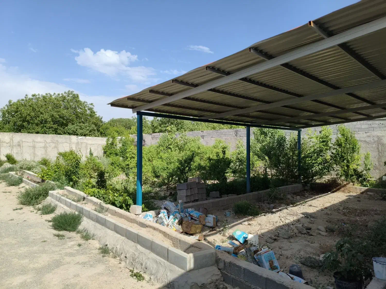 زمین چهاردیواری شهریار