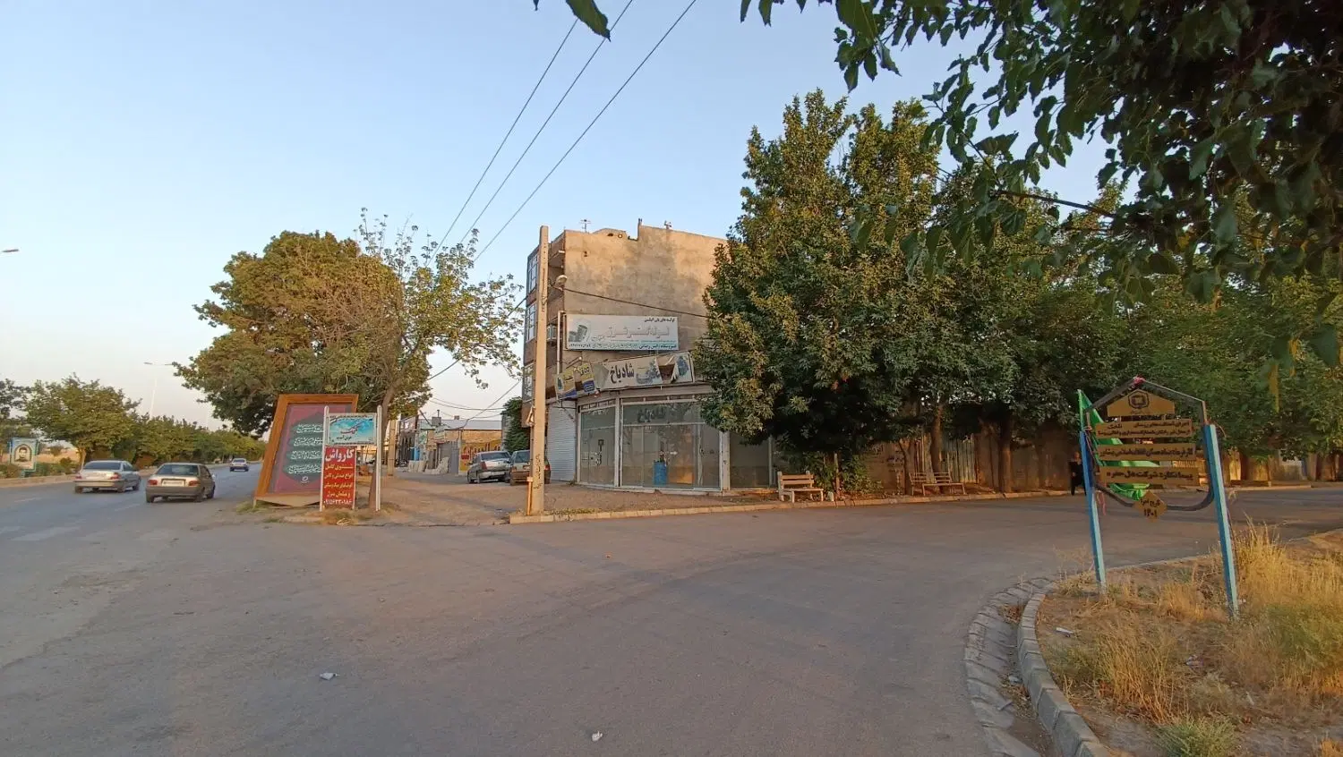 اجاره مغازه‌‌_ ۱۰۰ متر_سقف ۴متر_نرسیده به بهشت فضل