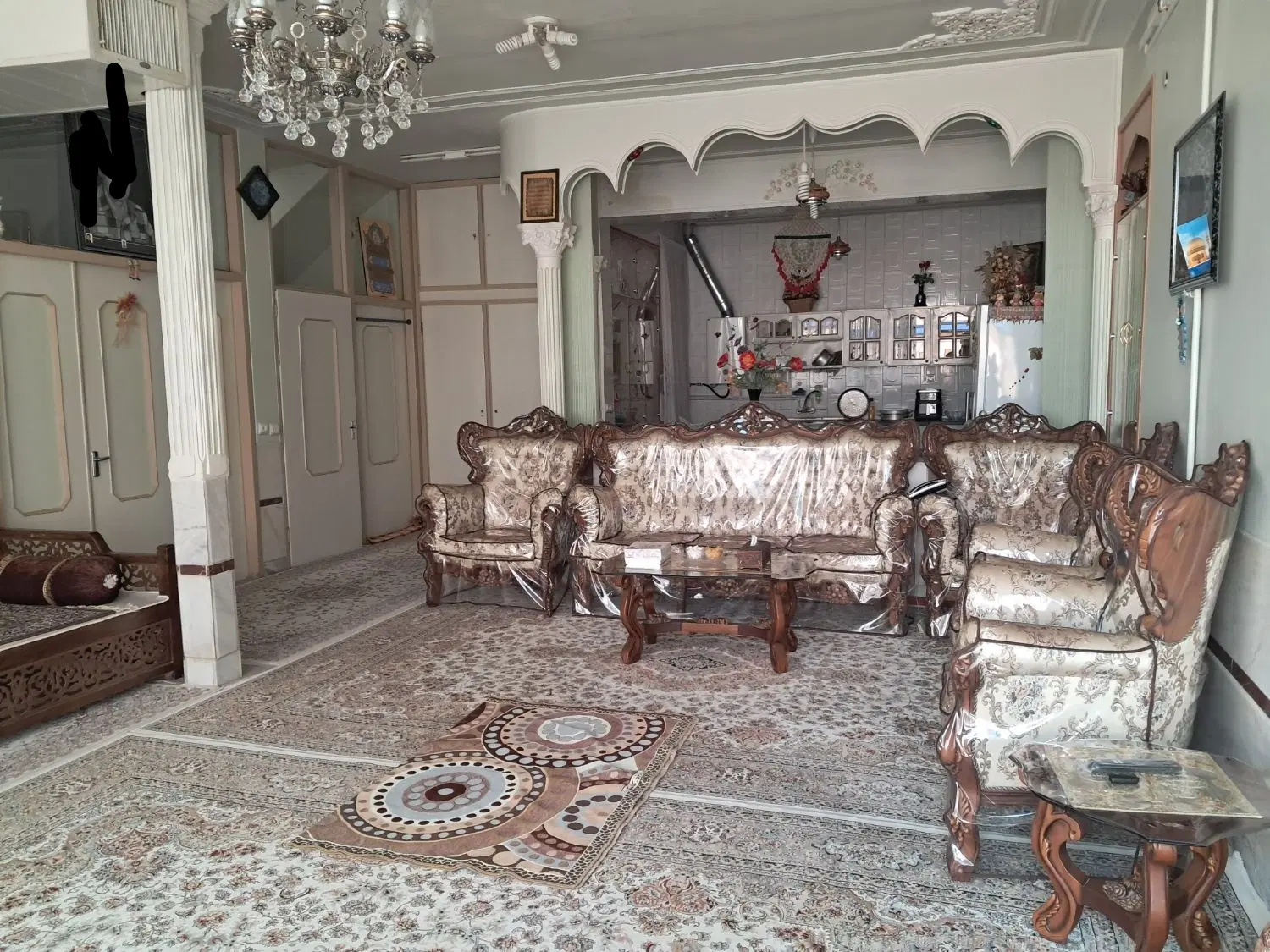 فروش ومعاوضه منزل آهن وآجرشمالی همکف