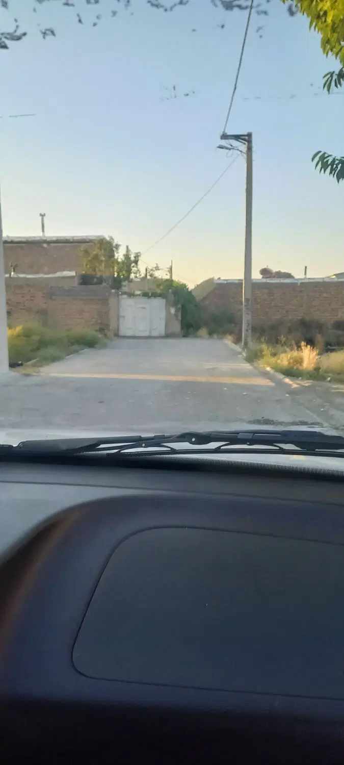 زمین داخل محدوده گوگ تپه آسفالت ۱۴۴متر