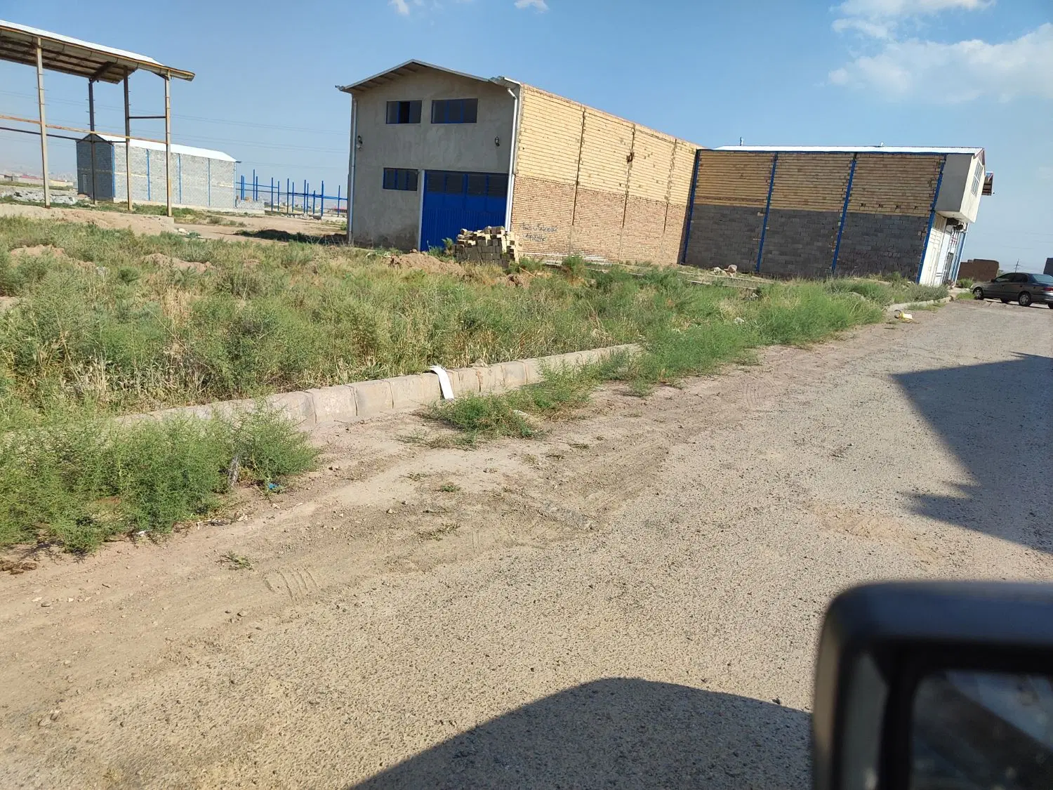 زمین جای مغازه الوارسفلی