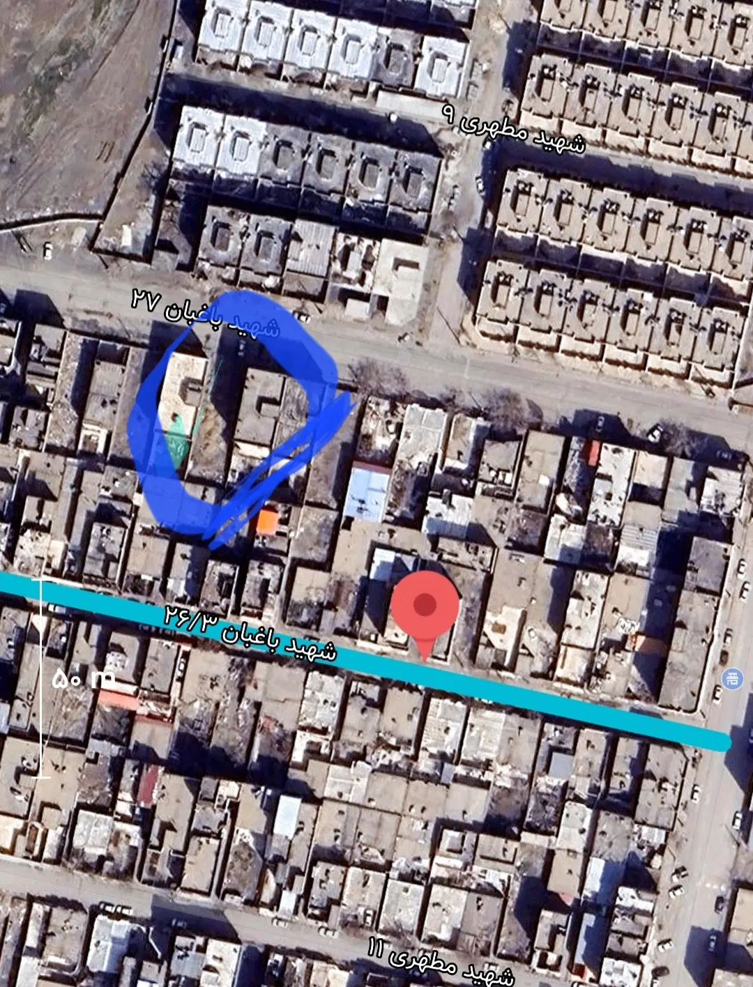 (فروش زمین ۲۴۰ متری جنوبی،قلفتی ،سند ملکی)