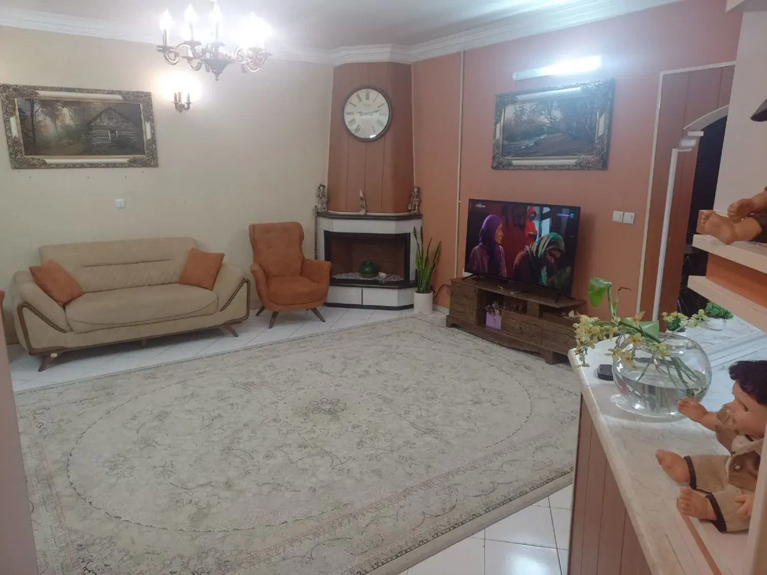 اپارتمان ۷۶ متری تازه بازسازی شده و شیک