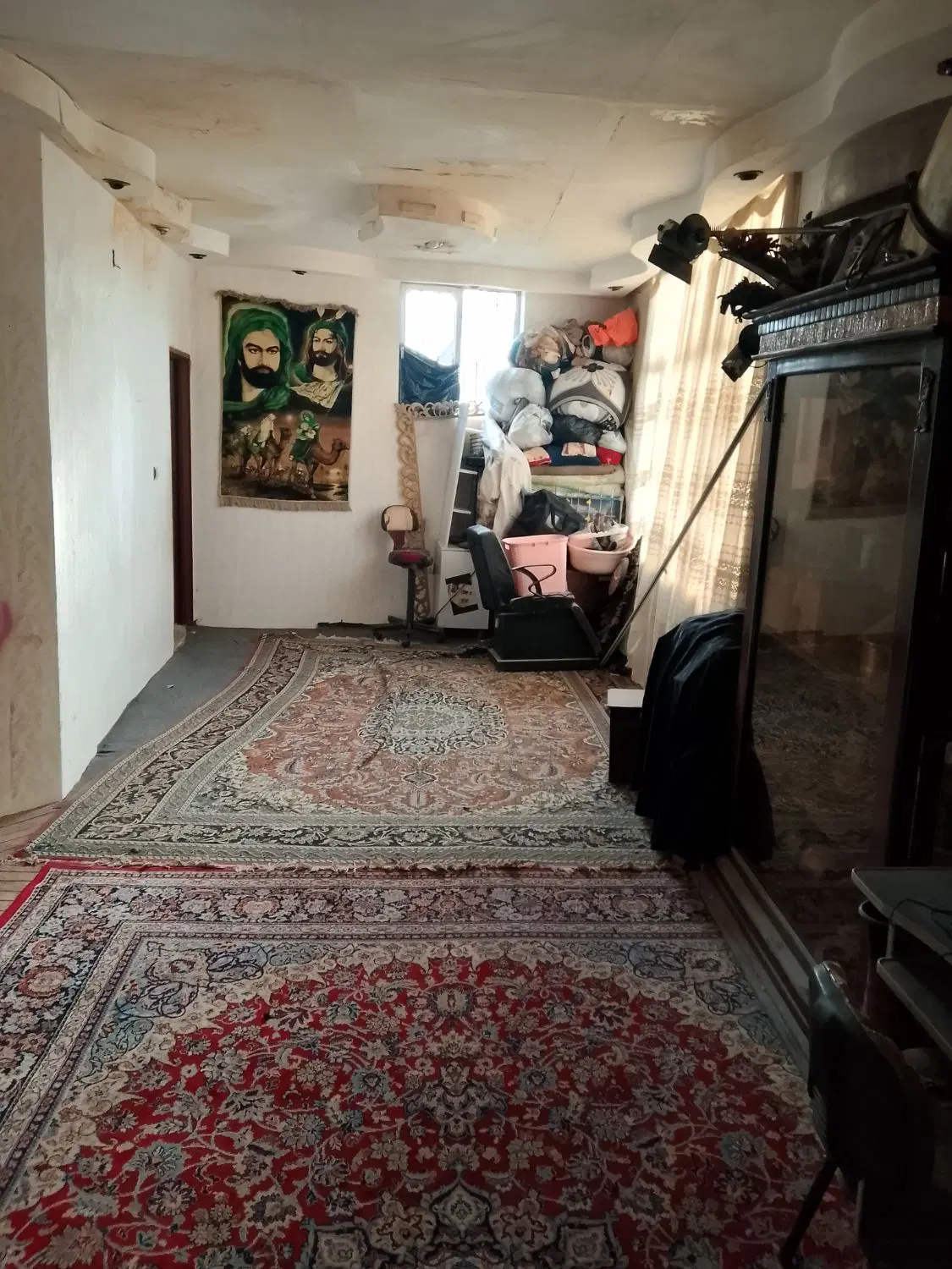 خانه دوبلکس طبقعه سوم فقط اتاقش سره آهن آوردیم