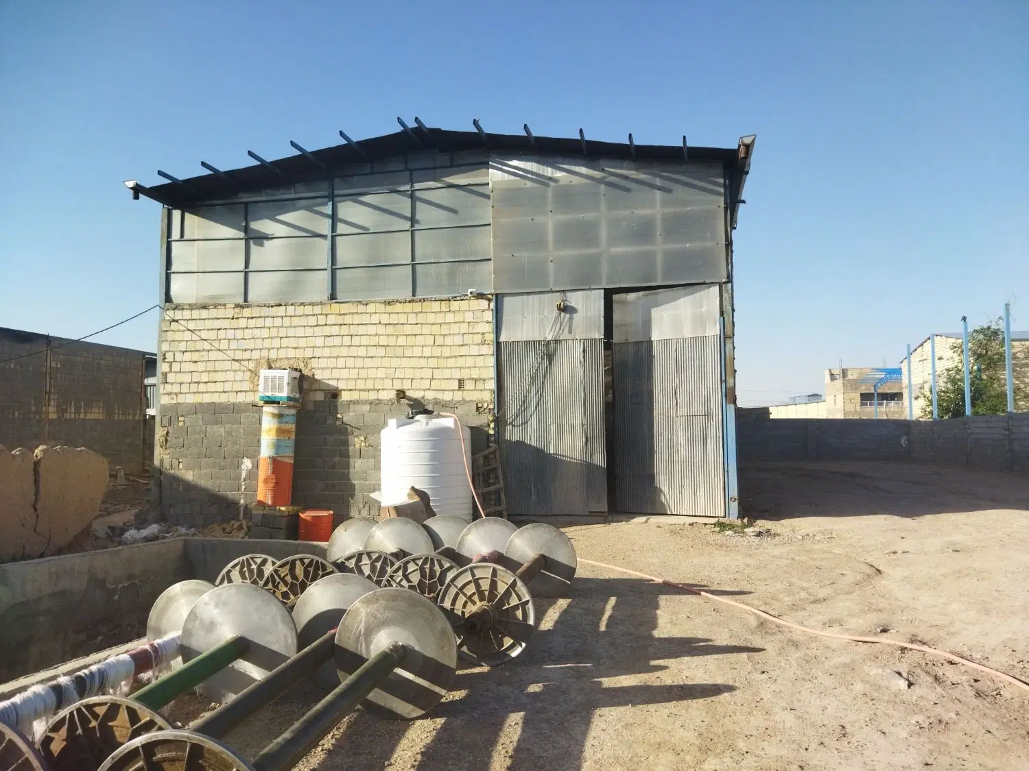 سوله سیصد متری برق سه فاز کشاورزی