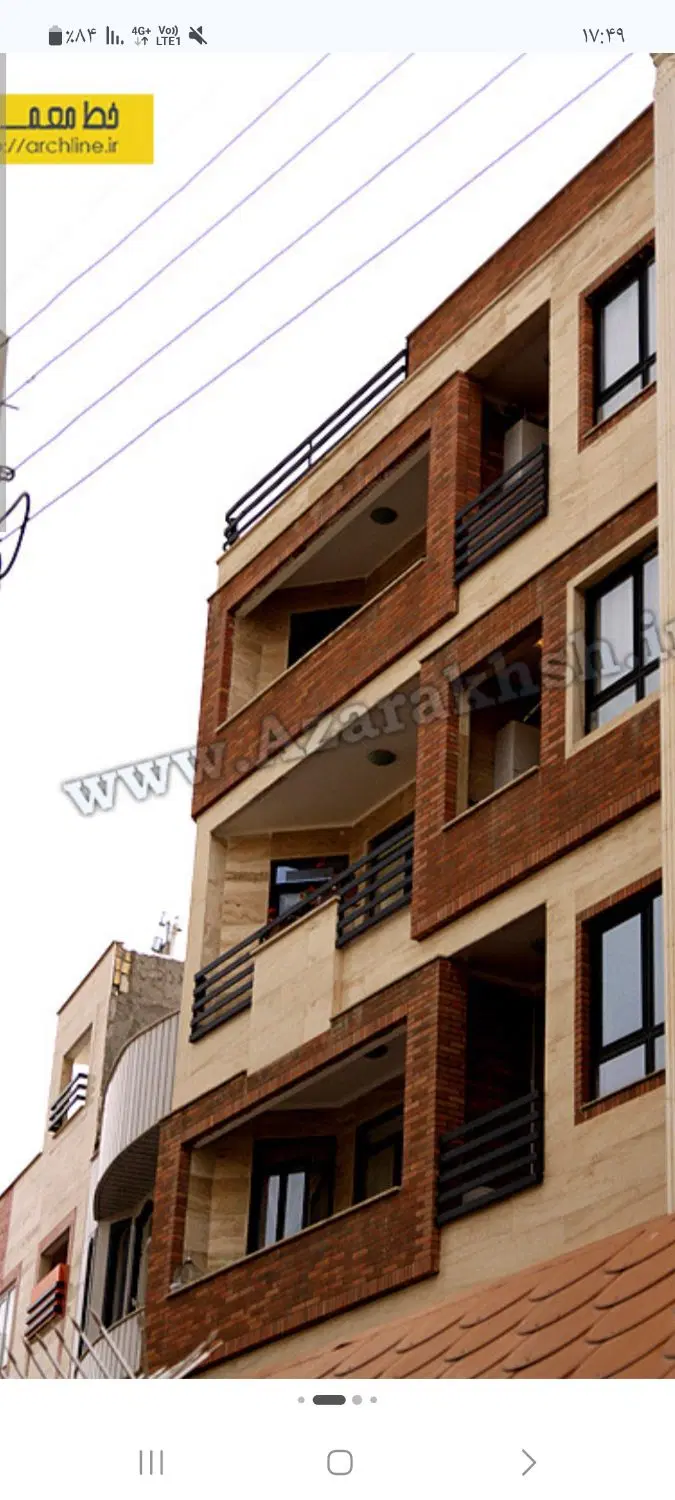 آپارتمان در حال ساخت ۴واحدی جنوبی دوطرف نورگیر