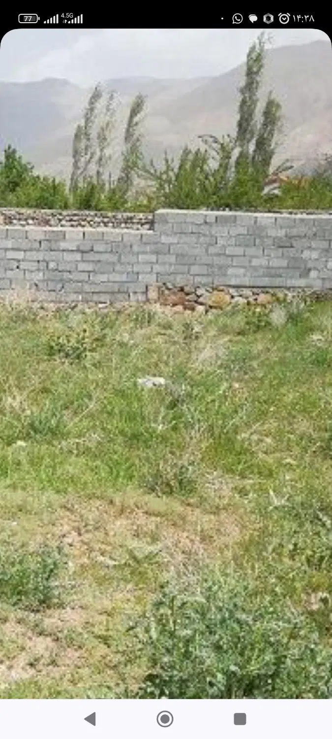 زمین کشاورزی و کلنگی