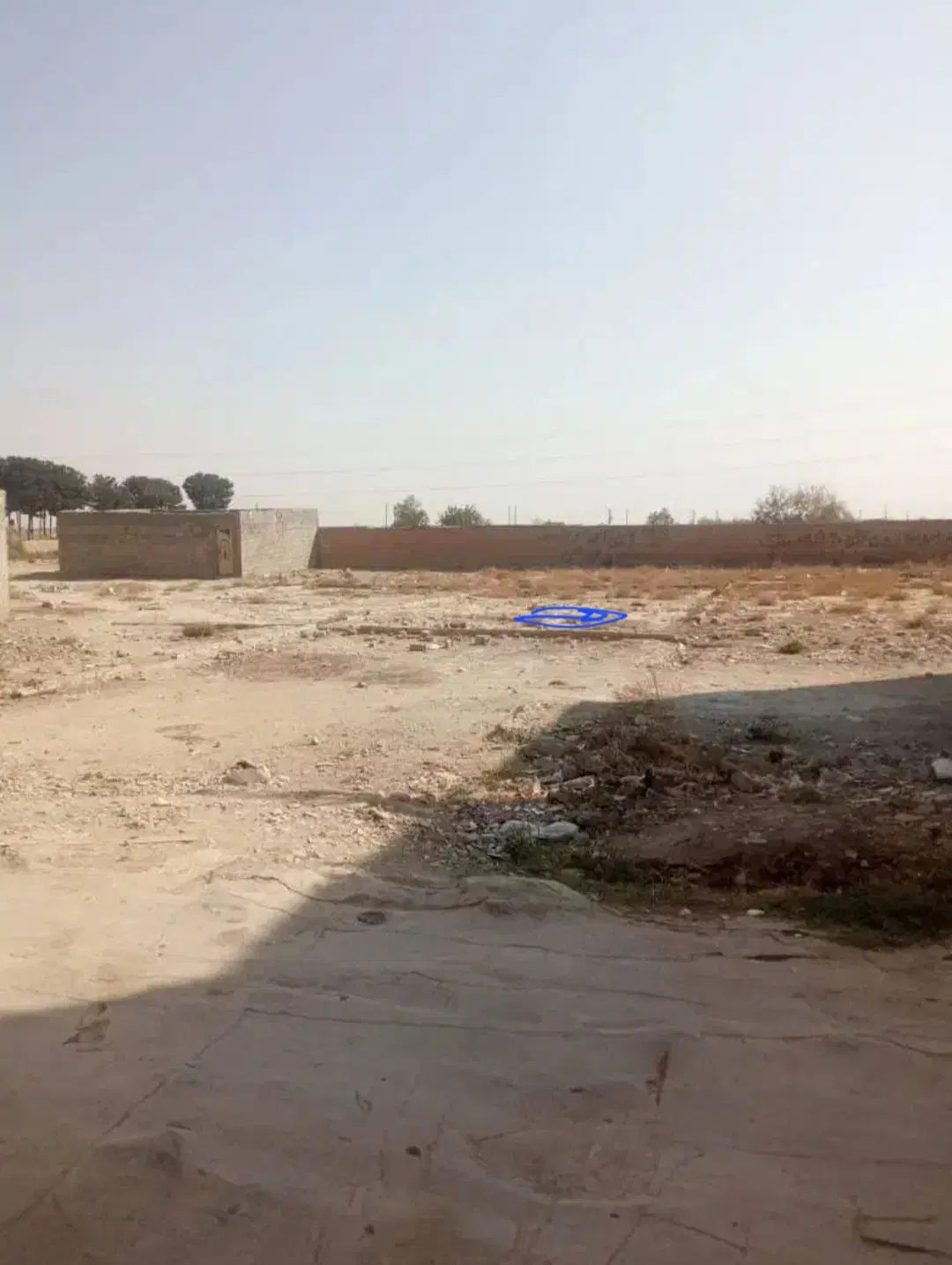 زمین خالی مسکونی یا کارگاهی،متراژ ۱۰۷ متر