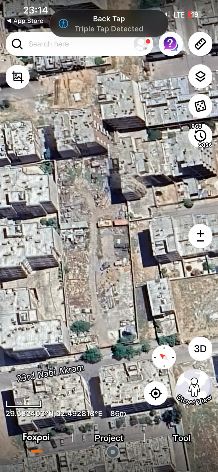 اجاره زمین محصور در بلوار صلح