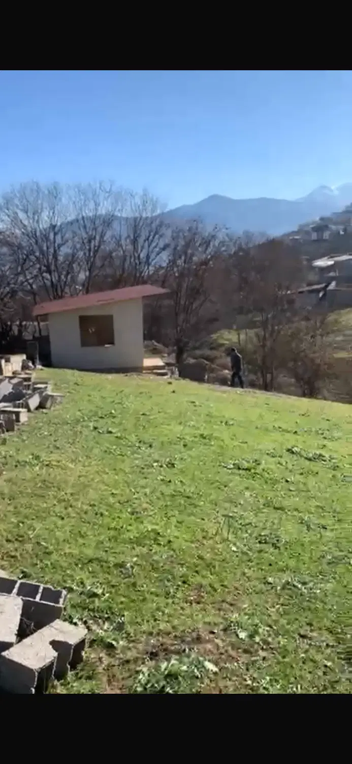 ۱۱۶۰ متر زمین در بافت جواز ساخت بنفشه ده