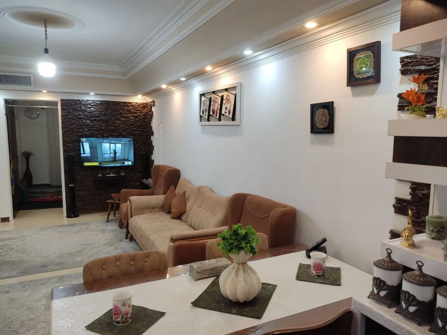 ۷۵متر اپارتمان دوخواب