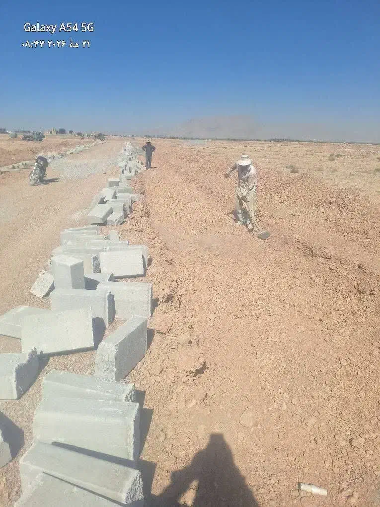 زمین ۳۰۰ سهمی  فاز ۱علی آباد کلنگان