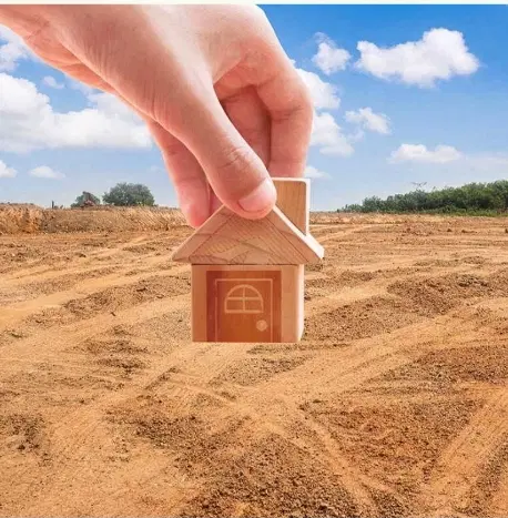 زمین مسکن ملی دو نبش