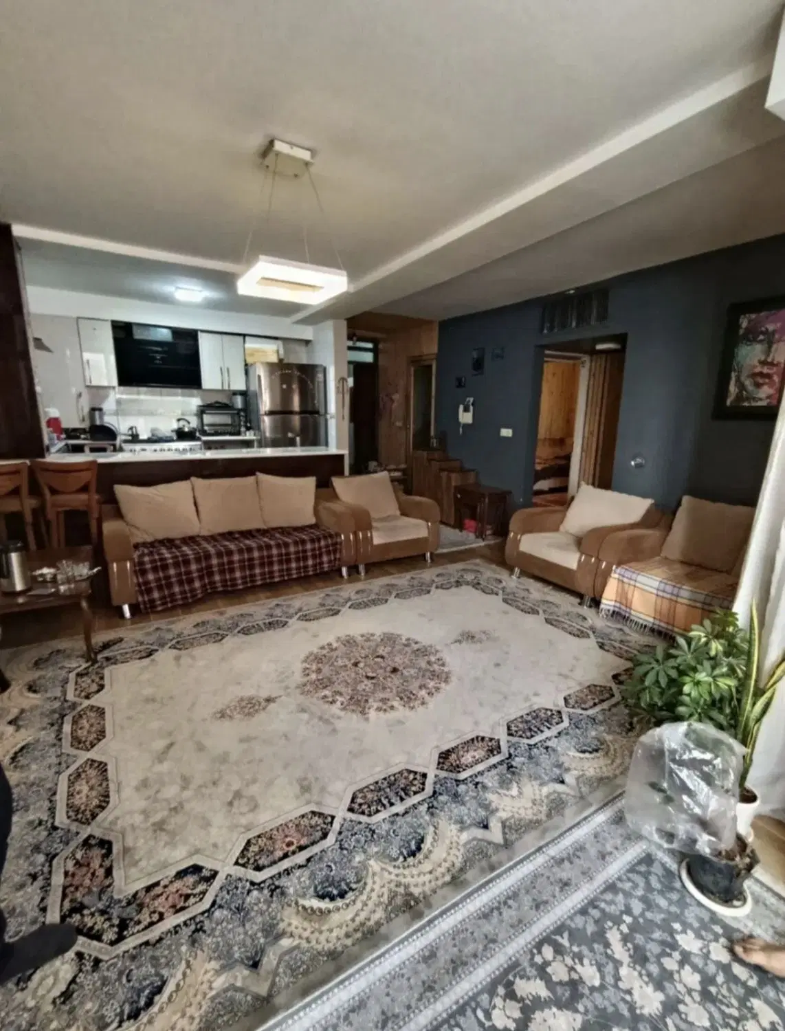 واحد 2 خواب 90 متری زاگرس