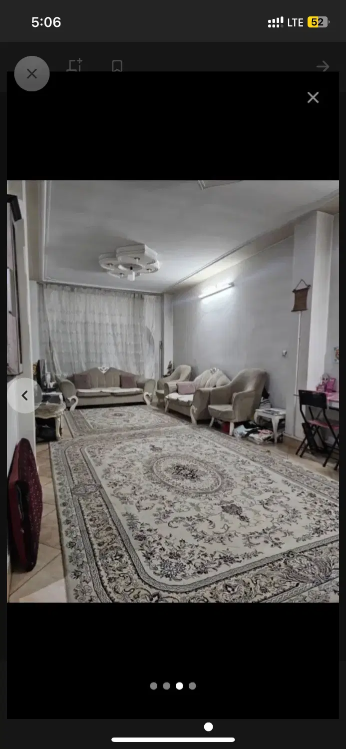 آپارتمان ۷۴ متری، ۱ خوابه، خوش‌نقشه و نورگیر،