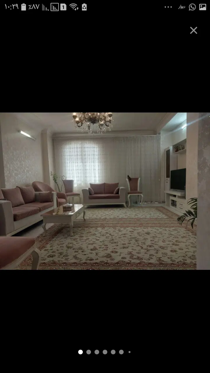 ثامن الاعمه ۱۴ دوخواب ۸۴متر سال ساخت ۱۳۸۷