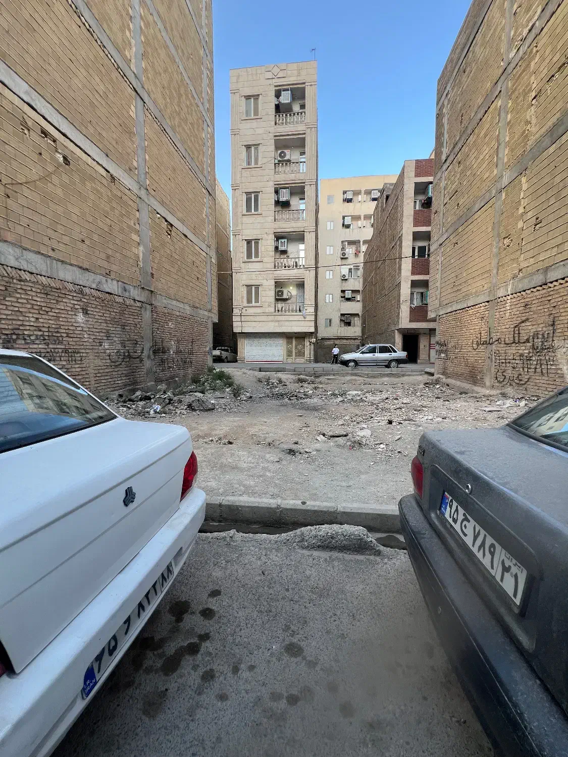 زمین دوکله نصیرشهر ۱۳۵ متر الغدیرشرقی بر ۱۲