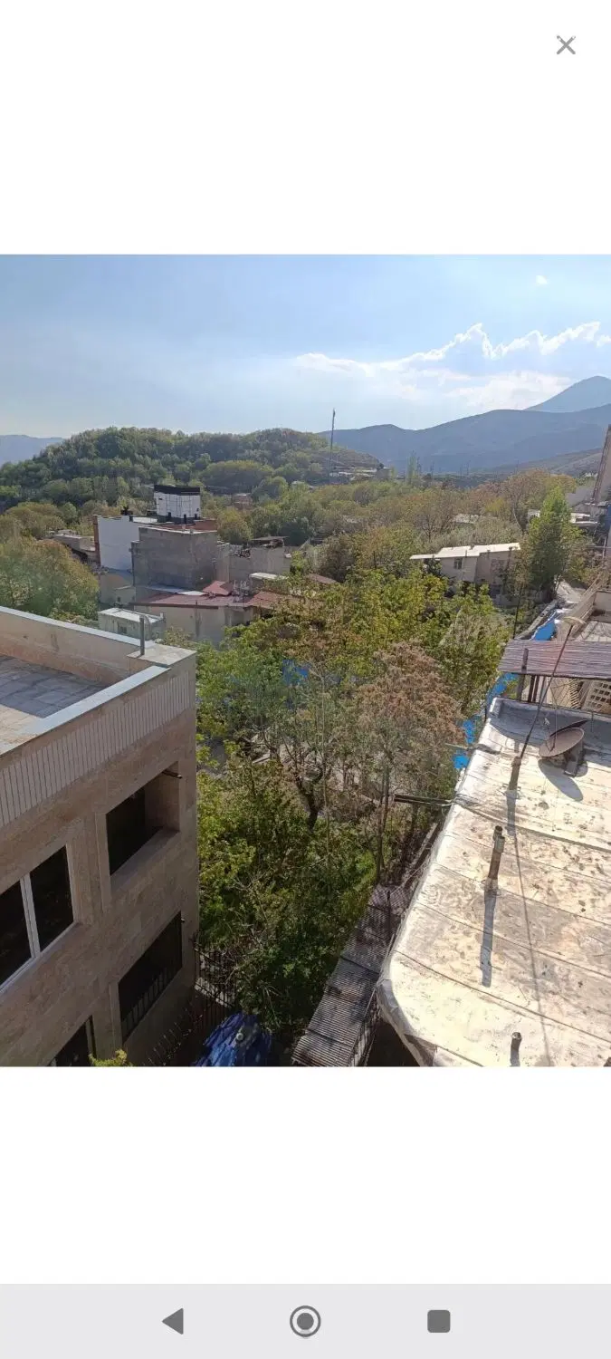 لواسان کوچک بام هنزک 750متر زمین وبنای قدیمی
