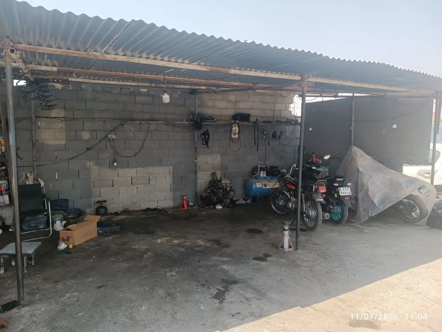 اجاره مکانیکی ۴۰ متری  با کار امداد خودرو