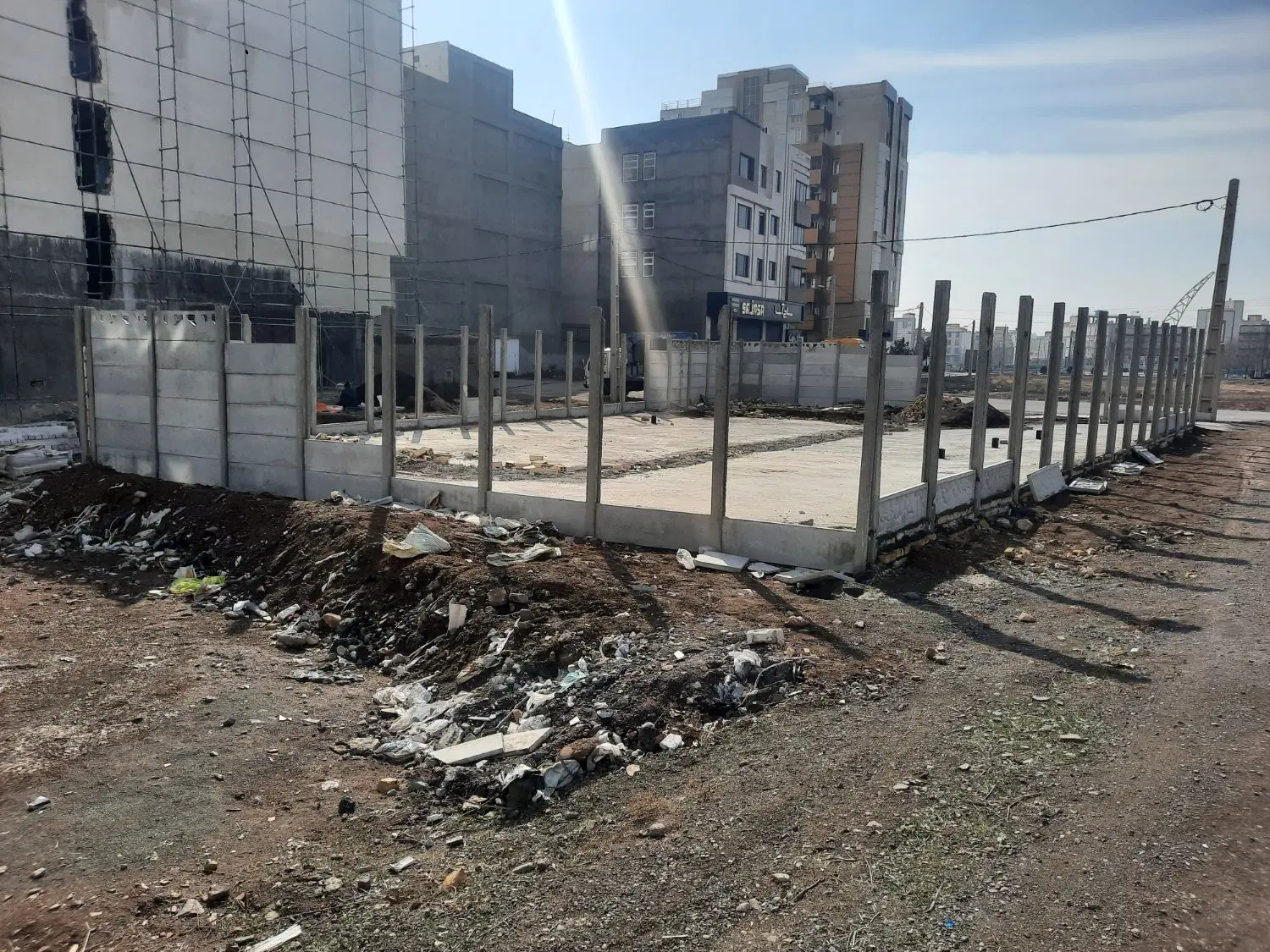 اجاره زمین فلکه ۴شاخ