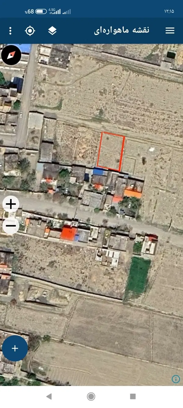 زمین داخل بافت روستایی