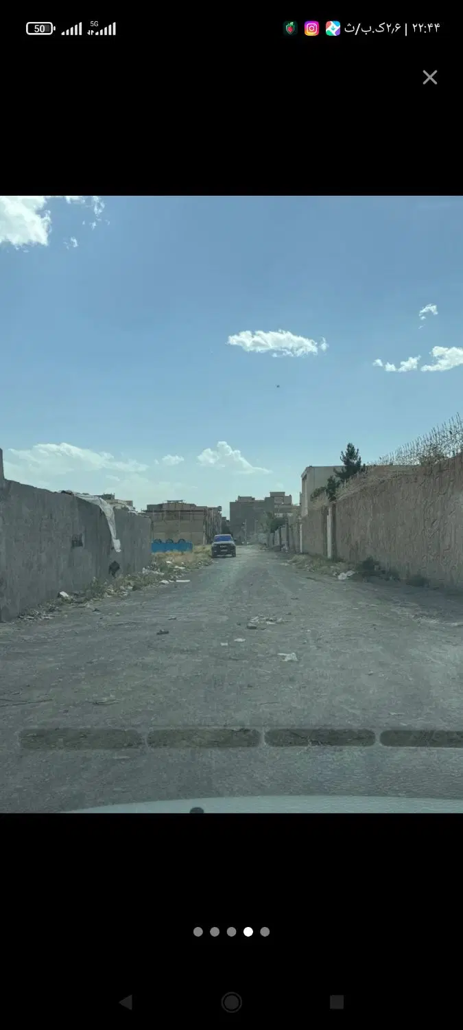 زمین دور دیوار فروشی600متر ملکی سند دار