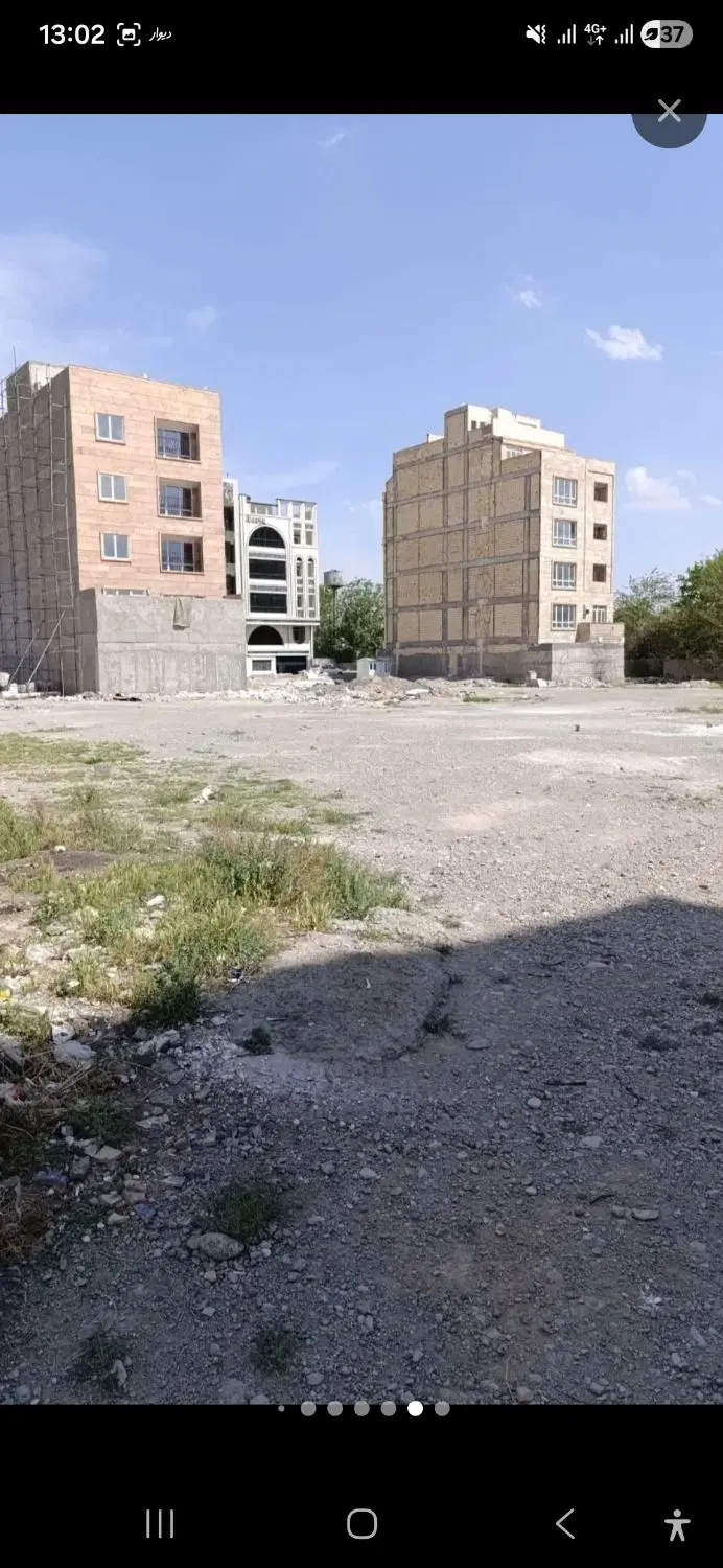 دو امتیاز تعاونی شهرداری شهریار زمین ۱۹۶ متری