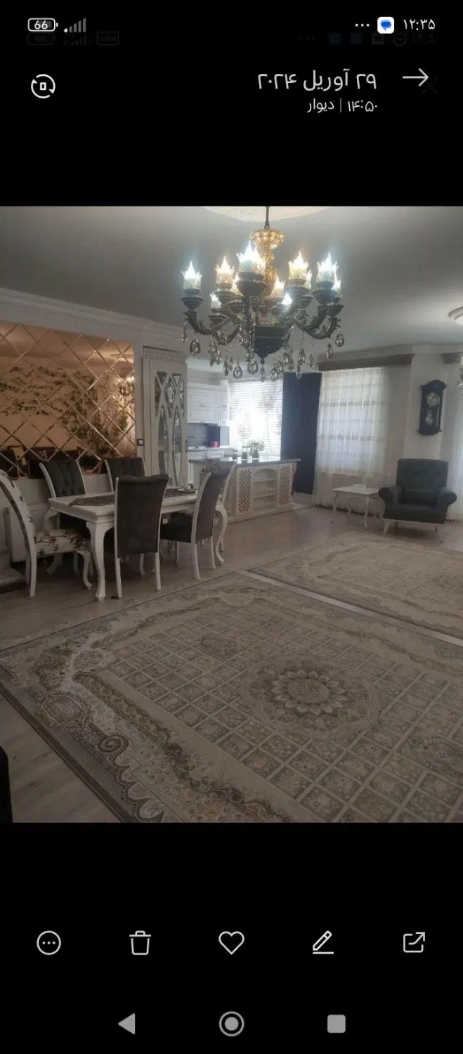 خانه بهترین لوکیشن حضرت پور  رو به رو پارک