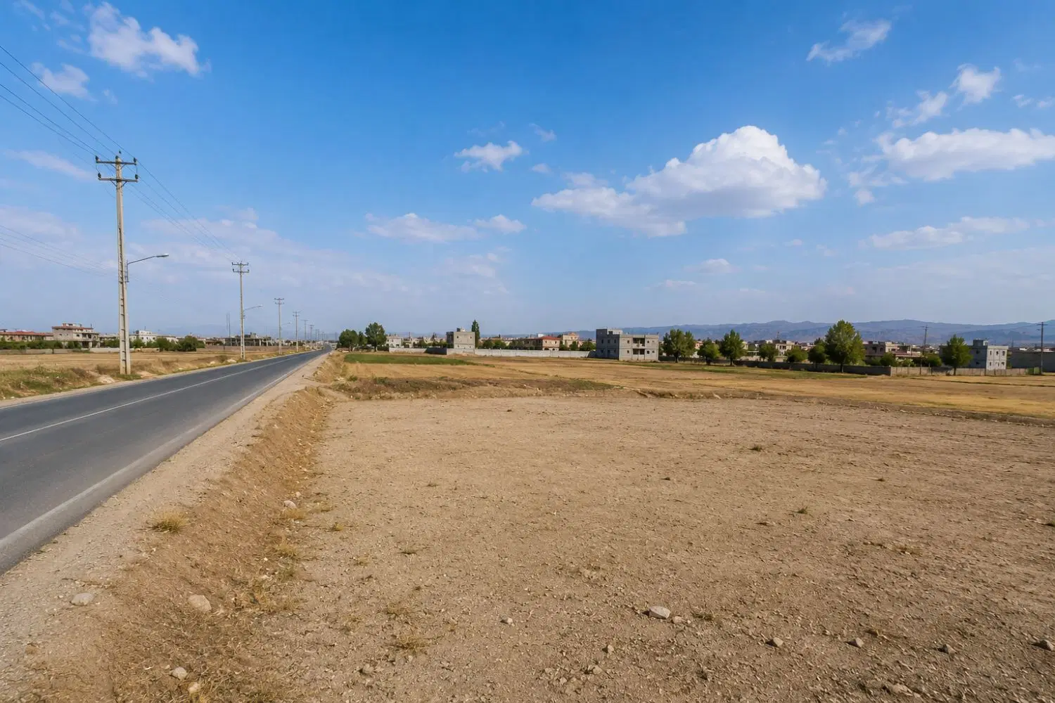 فروش زمین با موقعیت استثنایی