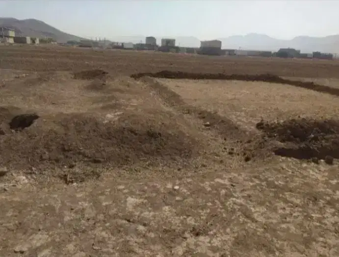 زمین واقع در ده محسن ۱۱۰ متر